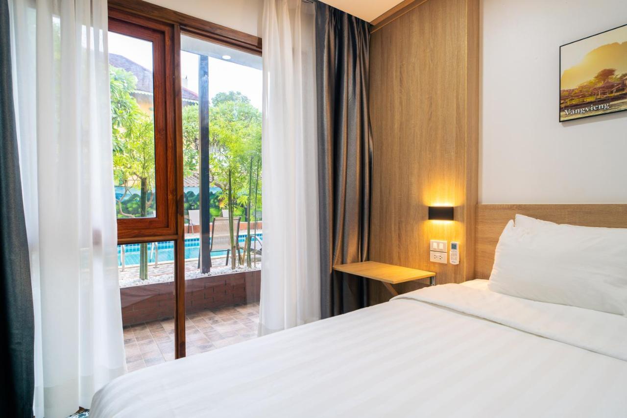 New Champa Boutique Hotel В'єнтьян Екстер'єр фото