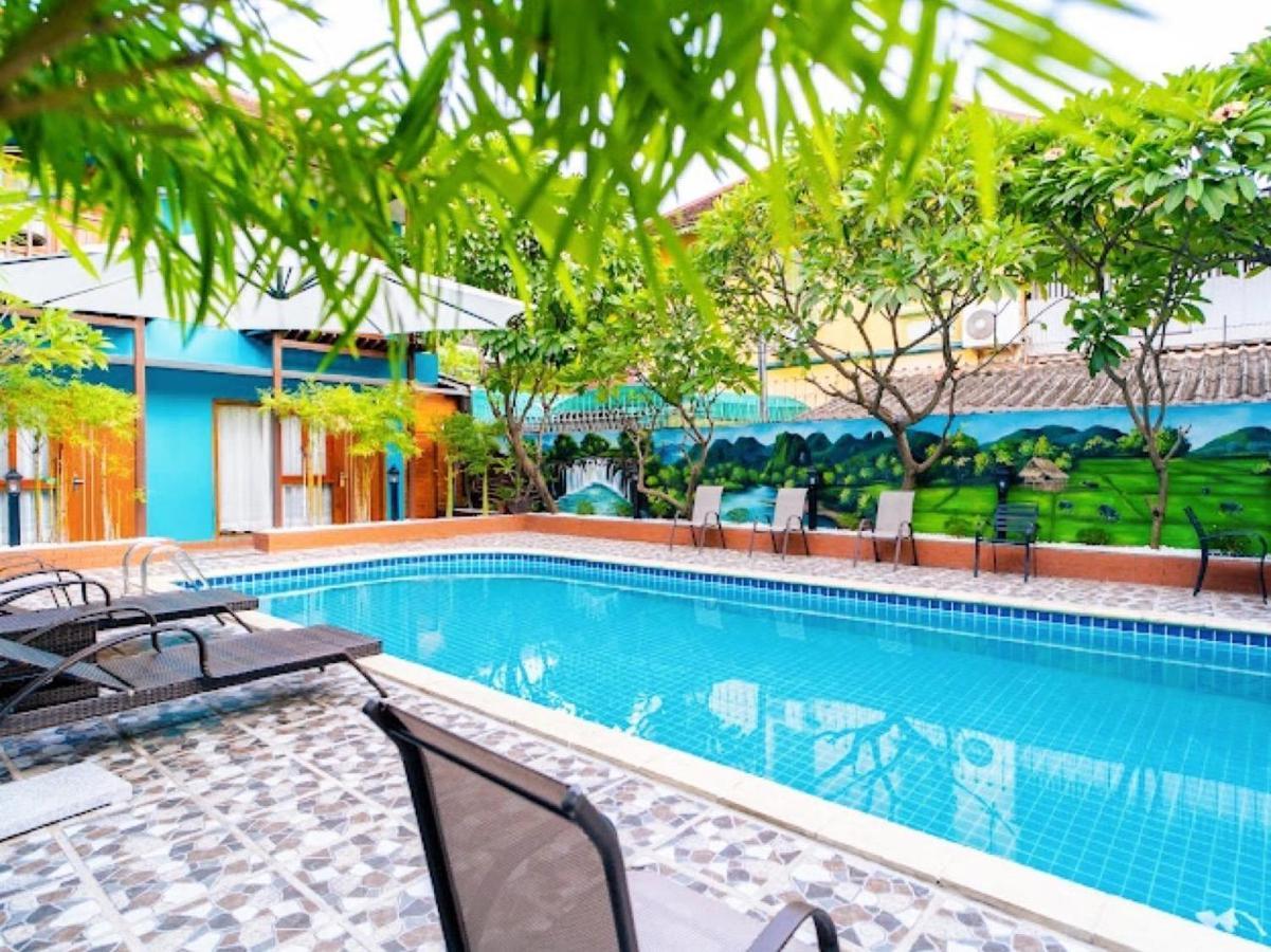 New Champa Boutique Hotel В'єнтьян Екстер'єр фото