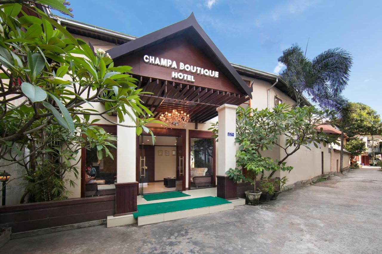 New Champa Boutique Hotel В'єнтьян Екстер'єр фото